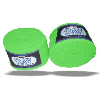 Basic Boxbandagen 2,5 m hellgrün elastisch Farben