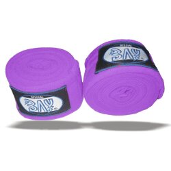 Basic Boxbandagen 2,5 m lila elastisch Farben