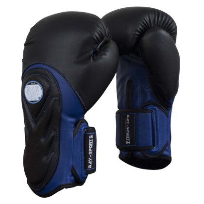 Bad Style Boxhandschuhe schwarz/blau 10 Unzen