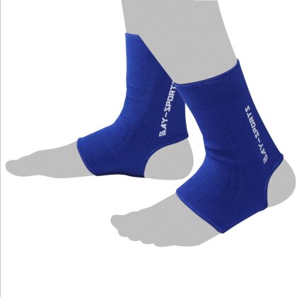 Uni Sports Fußbandagen Kinder Erwachsene blau dunkelblau S - XL