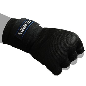 Fast & Good gepolsterte Quick Wraps Boxbandagen schwarz XL