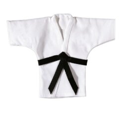Mini Karate Anzug 21 cm Jacke Schlüsselanhänger Anhänger