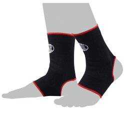 Fußbandagen Ankle schwarz/rot XL