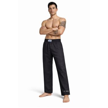 Kampfsport ISRAELIX  Krav Maga Freestyle Hose schwarz Baumwolle 200