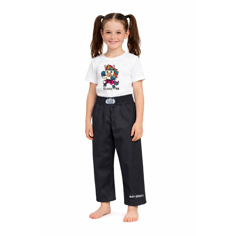 Kampfsport ISRAELIX  Krav Maga Freestyle Hose schwarz Baumwolle 200