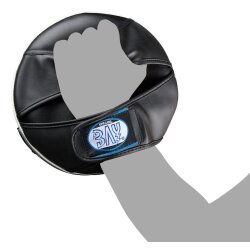 20 Jahre Jubel Angebot - 10 x 1 GRATIS Angebot (11 Paar) Multi Funktion Runde Handpratzen Tellerpratzen schwarz wei&szlig;