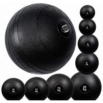 Slamball mit Sandfüllung - Medizinball Ball Gummi 8 kg