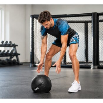 Slamball mit Sandfüllung - Medizinball Ball Gummi 8 kg