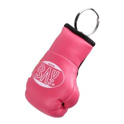 Boxhandschuhe als Schlüsselanhänger Mini pink rosa