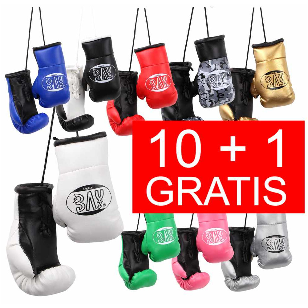 10 + 1 GRATIS Angebot (11 Paar) Mini Boxhandschuhe Farbwunsch kommt per Mail