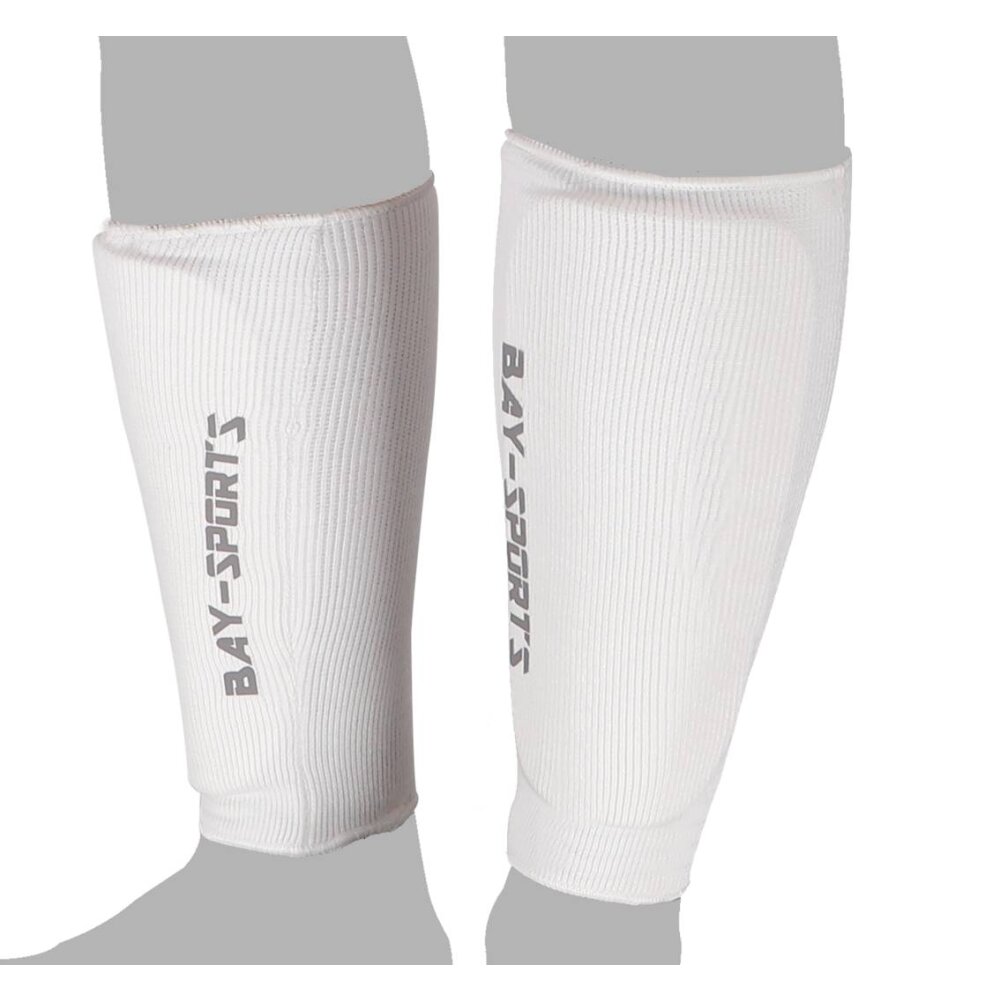 Schienbeinschutz IUM Baumwolle wei&szlig; XS - XL XS